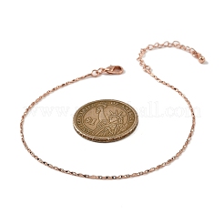 Brass Link Chain Bracelets for Women&nbsp;BJEW-G735-06RG
