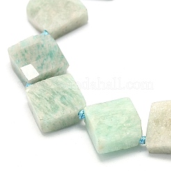 Natural Amazonite Beads Strands&nbsp;G-F725-36