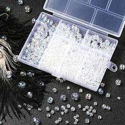 5 Style Transparent Acrylic Beads&nbsp;TACR-YW0001-72