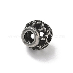 304 Stainless Steel European Beads&nbsp;STAS-H238-09B-AS