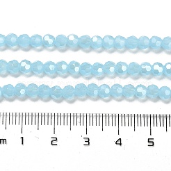 Imitation Jade Glass Beads Stands&nbsp;EGLA-A035-J4mm-B04