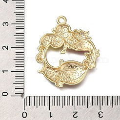 Alloy Enamel Pendants&nbsp;LS-ENAM-S021-01G-D