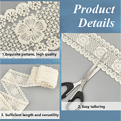 5 Yards Flat Cotton Lace Ribbon&nbsp;OCOR-GF0004-71C-01