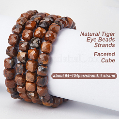 1 Strand Natural Tiger Eye Beads Strands&nbsp;G-OC0005-50