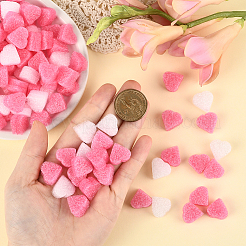 500Pcs Heart Shape Foam Balls&nbsp;AJEW-SC0031-53