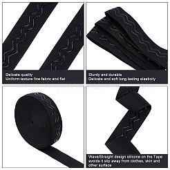 Polyester Non Slip Knitted Elastic Belt&nbsp;OCOR-WH0080-29A