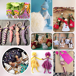 180Pcs 6 Styles Printed Wood Beads&nbsp;WOOD-PH0002-77