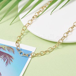 Brass Cable Chain Necklace for Men Women&nbsp;X-NJEW-JN03735