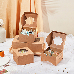 Individual Kraft Paper Cake Box&nbsp;BAKE-FH0001-02B