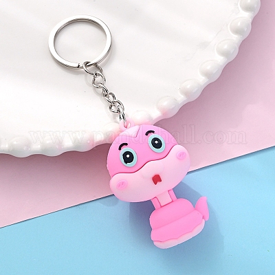 PVC Plastic Keychain&nbsp;PW-WG98FAF-04-1