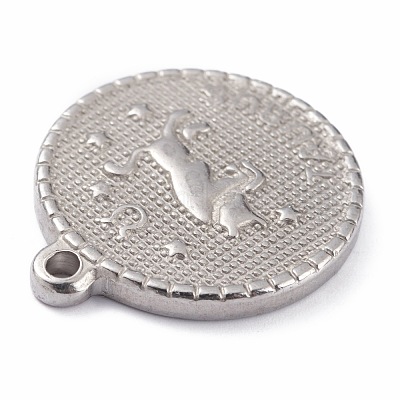 304 Stainless Steel Pendants&nbsp;X-STAS-O140-02P-A-1