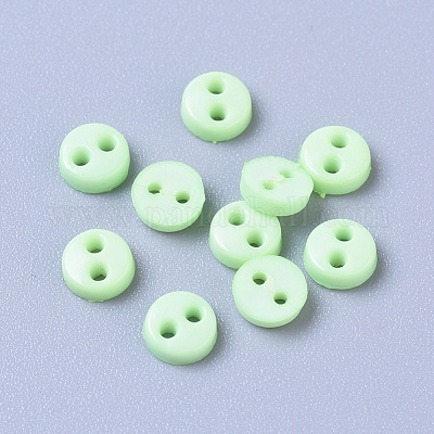 Nylon Tiny Button&nbsp;BUTT-WH0014-28E-1