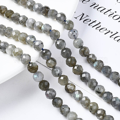 Natural Labradorite Beads Strands&nbsp;G-T108-61-1