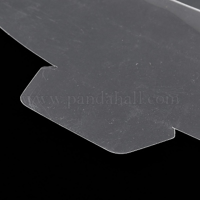 プラスチック製のドキュメントポケット  長方形  透明  130x180x1mm&nbsp;LS-DIY-WH20002-17B-1