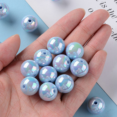 Opaque Acrylic Beads&nbsp;MACR-S370-D16mm-SS2113-1