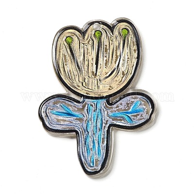 Colorful Acrylic Pendants&nbsp;MACR-D020-01G-1