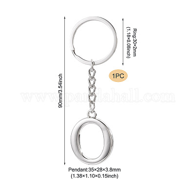 Alloy Keychains&nbsp;KEYC-TADJ0001-11O-1