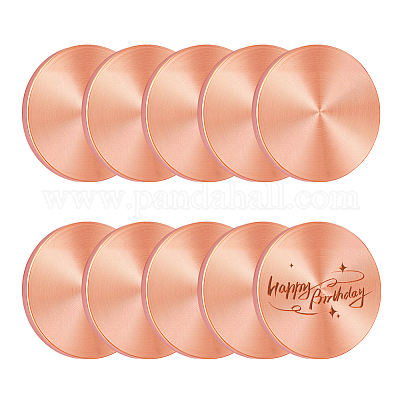 10Pcs Brass Sheets&nbsp;AJEW-PH0006-39-1