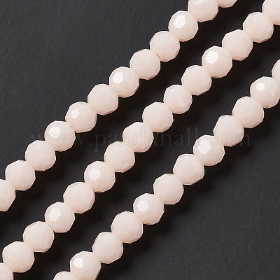 Faceted(32 Facets) Glass Beads Strands&nbsp;EGLA-J042-35B-03-1