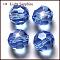 Imitation Austrian Crystal Beads, Grade AAA, K9 Glass, Faceted(32 Facets), Round, Cornflower Blue, 10mm, Hole: 0.9~1mm