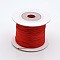 Nylon Braided Cord, Chinese Knotting Cord for Beading Jewelry Making Macrame Craft, Red, 0.4mm, about 109.36 yards(100m)/roll