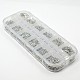 真鍮製オープン丸カン1箱  ラウンド  混成  4mm / 5mm / 6mm / 7mm / 8mm / 10mm  プラチナ&nbsp;KK-X0059-P-NF-B-1