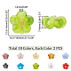 20Pcs 10 Colors Handmade Lampwork Beads&nbsp;LAMP-PH0001-15-4