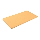 フェルトインサートバッグボトム  クッションパッド  長方形  きいろ  35x18x0.45cm&nbsp;DIY-WH0308-167C-02-2