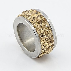 304 Stainless Steel Column Beads&nbsp;RB-I065-04