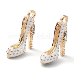 2Pcs Alloy Enamel Stilettos Pendants&nbsp;ENAM-YW0002-30B