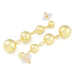 Brass Stud Earrings for Women&nbsp;EJEW-S225-02G