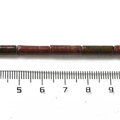 Natural Polychrome Jasper/Picasso Stone/Picasso Jasper Beads Strands&nbsp;G-D464-36