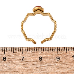 304 Stainless Steel Open Cuff Rings&nbsp;RJEW-A071-09G