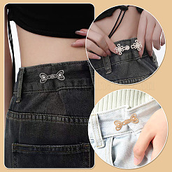 6Pcs 6 Styles Chinese Knot Alloy Adjustable Jean Button Pins&nbsp;FIND-TA0010-52