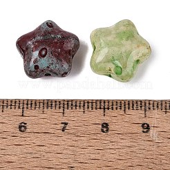 Picasso Opaque Glass Beads&nbsp;SEED-N012-08