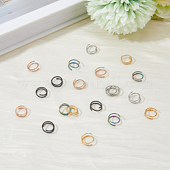 20Pcs 5 Colors 304 Stainless Steel Spiral Nose Rings Set&nbsp;AJEW-FI0001-01