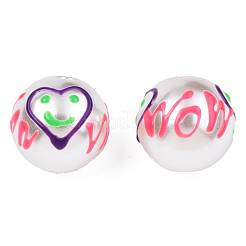 ABS Plastic Imitation Pearl Beads&nbsp;KY-N015-108