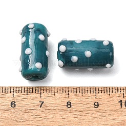 Handmade Lampwork Bumpy Beads&nbsp;LAMP-G170-01B-14