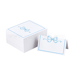 150Pcs Rectangle Paper Table Place Cards&nbsp;AJEW-FH0006-93B