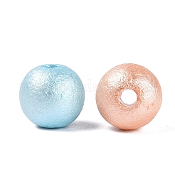 Luminous UV Plating Opaque Acrylic Beads&nbsp;OACR-Q204-16MM-01