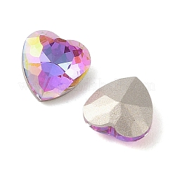 Glass Rhinestone Cabochons&nbsp;RGLA-L029-08B-HELA