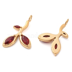 304 Stainless Steel Rhinestone Pendants&nbsp;STAS-Q340-02G-02