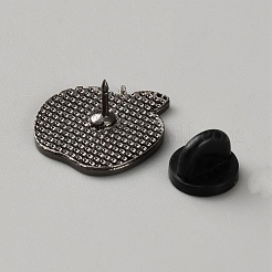 Apple Enamel Pins&nbsp;JEWB-WH0020-089