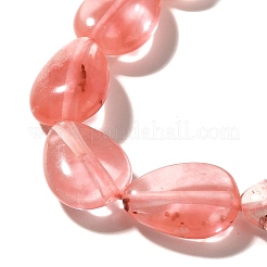 Cherry Quartz Glass Beads Strands&nbsp;G-I377-A02