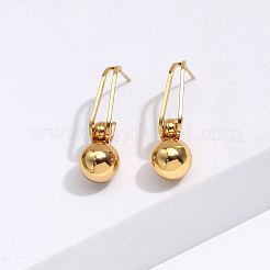Simple 201 Stainless Steel Stud Earrings for Women&nbsp;PO4456