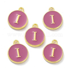 Golden Plated Alloy Enamel Charms&nbsp;ENAM-XCP0001-13I