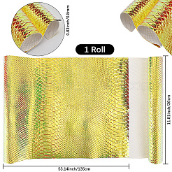 Laser PU Leather Fabric&nbsp;DIY-WH20032-57J