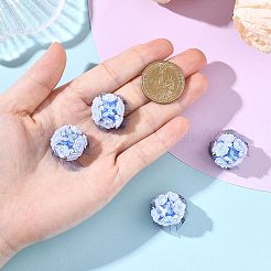 5Pcs Opaque Resin Beads&nbsp;RESI-SZ0002-16D