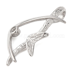 304 Stainless Steel Pendants&nbsp;STAS-D129-13C-P