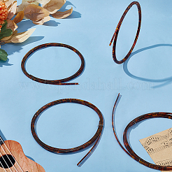 Plastic Imitation Shell Guitar Binding Purfling Strip&nbsp;FIND-WH0018-41B-02